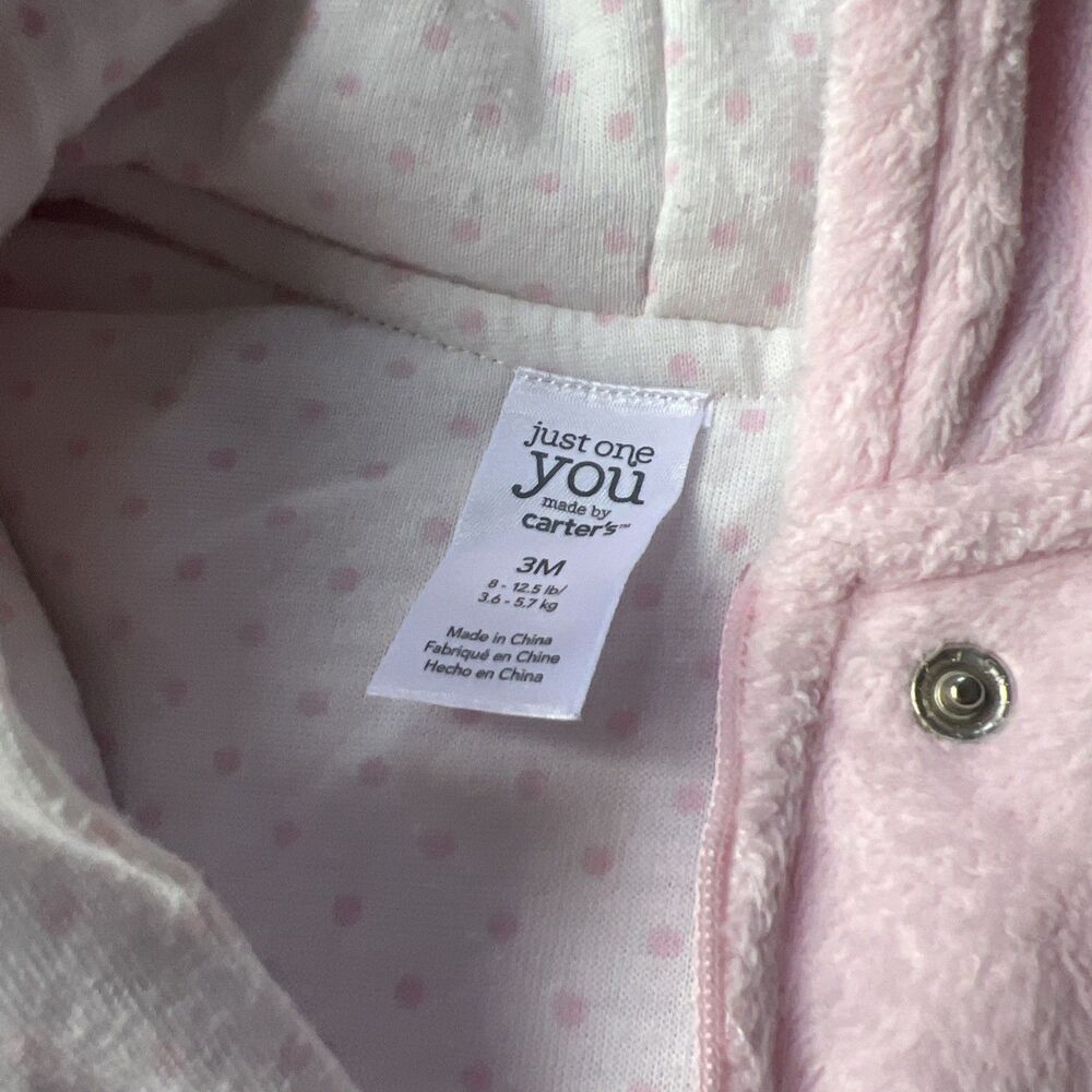 Just One you by Carters Snow/Winter Suit Size 3 Months Owl‎ Embroidered - Picture 3 of 10